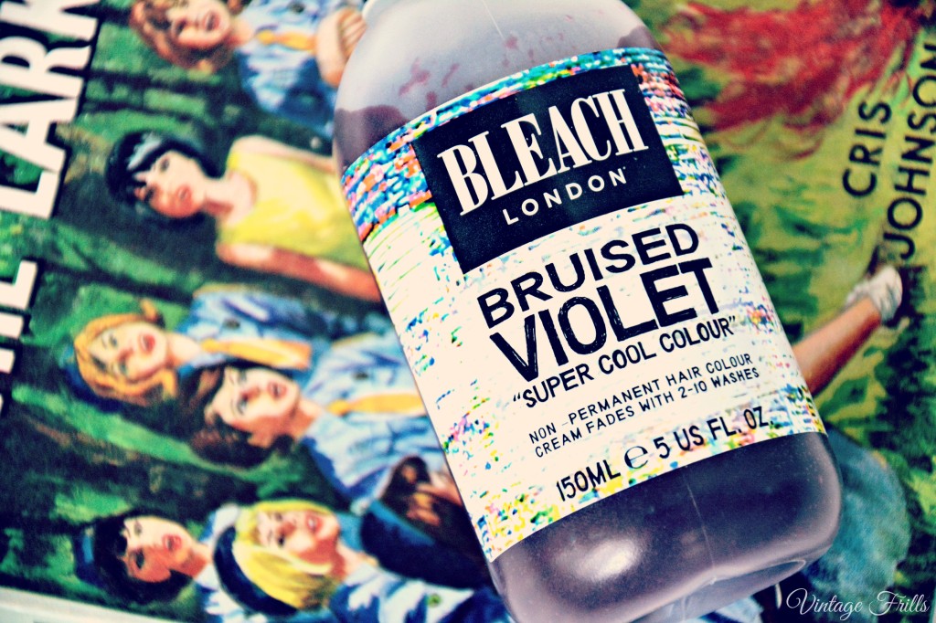 Boots Haul Bleach London Bruised Violet • Vintage Frills