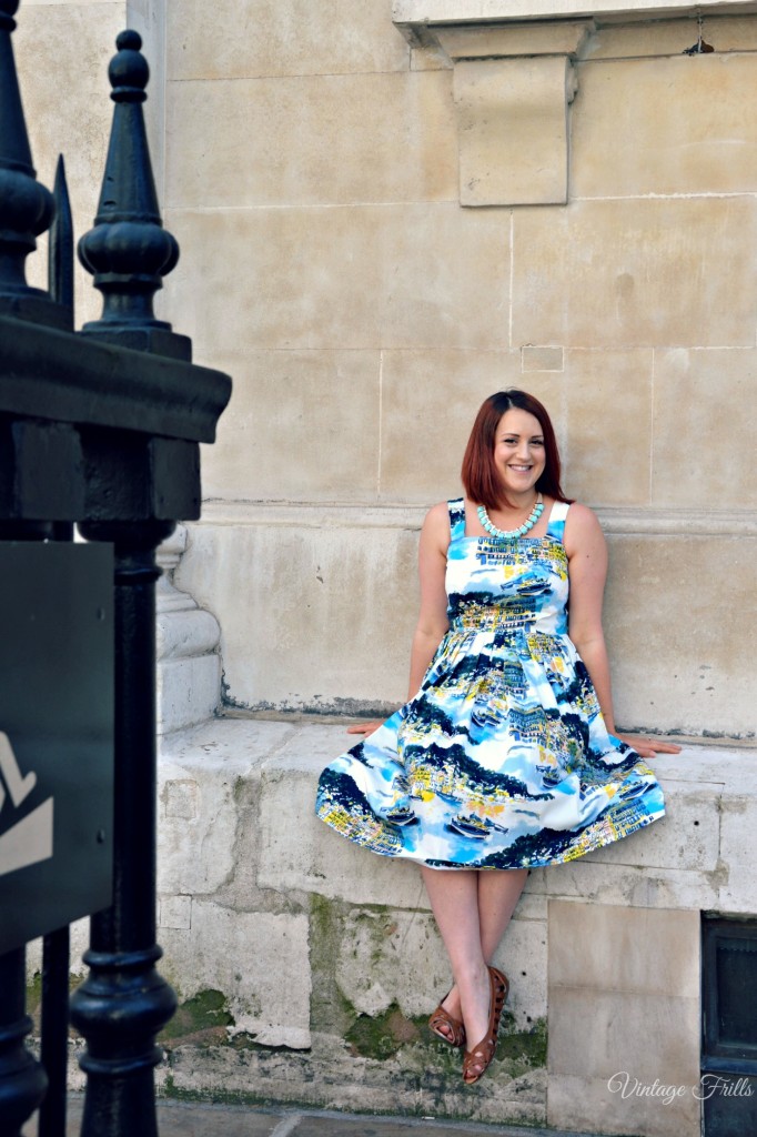 by Asda Seaside Dress Review • Vintage Frills