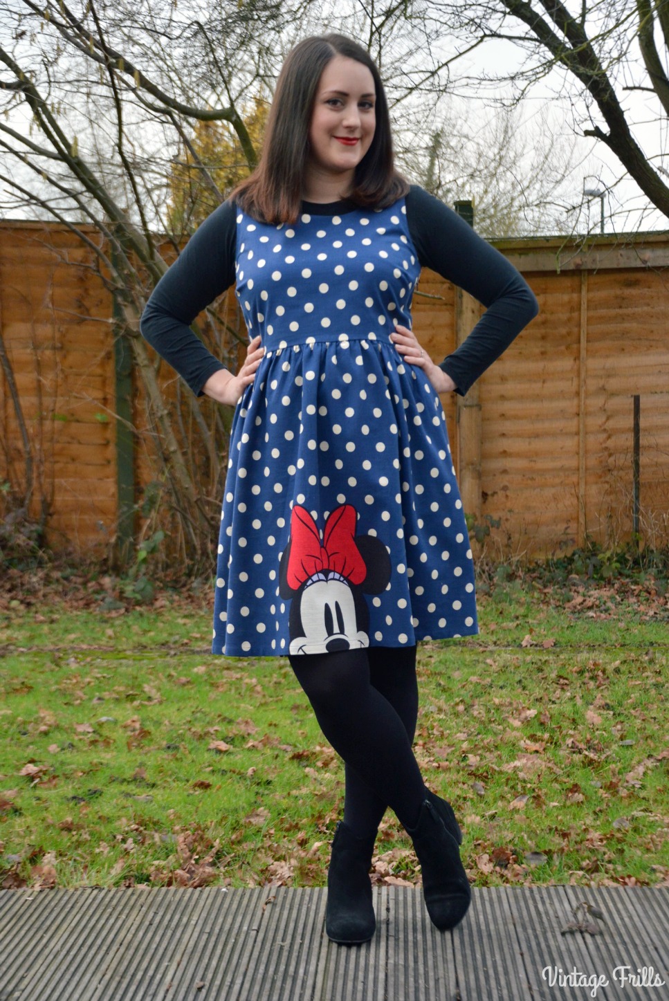 Cath Kidston Minnie Mouse Dress OOTD 